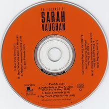 Load image into Gallery viewer, Sarah Vaughan : The Essence of Sarah Vaughan (CD, Comp, Mono)