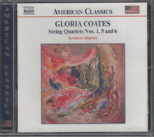Load image into Gallery viewer, Gloria Coates - Kreutzer Quartet* : String Quartets Nos. 1, 5 And 6 (CD, Album)