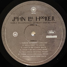 Load image into Gallery viewer, John Lee Hooker : Early Recordings: Detroit And Beyond Vol. 2 (2xLP, Album, RSD, Mono, RE, RM)