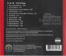 Load image into Gallery viewer, Benny Turner : My Brother's Blues (CD, Album)