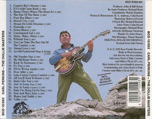 Load image into Gallery viewer, Carl Perkins : The Dollie Masters - Country Boy's Dream (CD, Comp, RM)