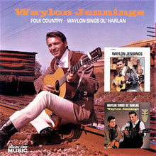Load image into Gallery viewer, Waylon Jennings : Folk Country • Waylon Sings Ol' Harlan (CD, Comp)