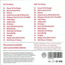 Load image into Gallery viewer, John Lennon : Power To The People: The Hits (Experience Edition) (CD, Comp, RM + DVD-V, Comp, RM, NTSC)