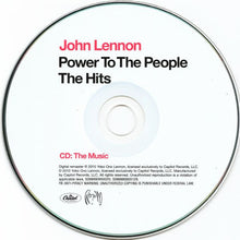 Load image into Gallery viewer, John Lennon : Power To The People: The Hits (Experience Edition) (CD, Comp, RM + DVD-V, Comp, RM, NTSC)