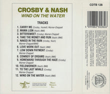 Load image into Gallery viewer, Crosby & Nash : Wind On The Water (CD, Album, RE)