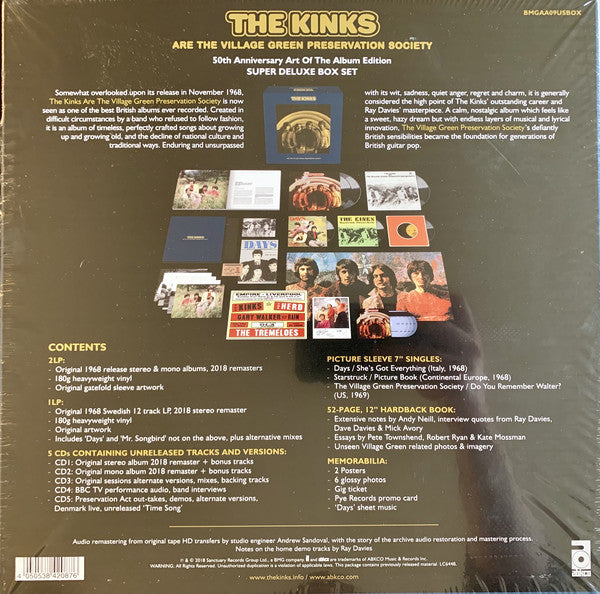 The buy Kinks Picture Book Box Set