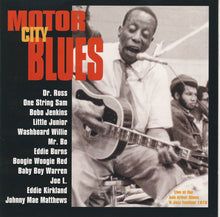 Load image into Gallery viewer, Various : Motor City Blues (CD, Album)