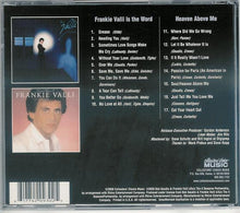 Load image into Gallery viewer, Frankie Valli : Frankie Valli Is The Word / Heaven Above Me (CD, Comp)