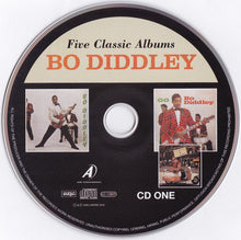Load image into Gallery viewer, Bo Diddley : Five Classic Albums (2xCD, Comp, Mono)