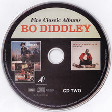 Load image into Gallery viewer, Bo Diddley : Five Classic Albums (2xCD, Comp, Mono)