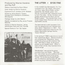 Load image into Gallery viewer, The Litter : $100 Fine (CD, Album, RE, RM)