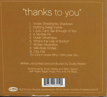 Load image into Gallery viewer, Rocketship : Thanks To You (CD, Album)