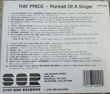 Load image into Gallery viewer, Ray Price : Portrait Of A Singer (CD, Album)