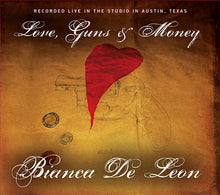 Load image into Gallery viewer, Bianca De Leon : Love, Guns & Money (CD, Album)