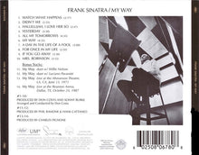 Load image into Gallery viewer, Frank Sinatra : My Way (CD, Album, RE, RM, 50t)