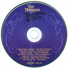 Load image into Gallery viewer, Van Morrison : Three Chords & The Truth (CD, Album)