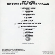 Load image into Gallery viewer, Pink Floyd : The Piper At The Gates Of Dawn (CD, Album, RE, Cap)