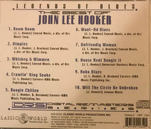 Load image into Gallery viewer, John Lee Hooker : The Best Of John Lee Hooker (CD, Comp)