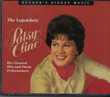 Load image into Gallery viewer, Patsy Cline : The Legendary Patsy Cline: Her Greatest Hits And Finest Performances (3xCD, Comp, RM)