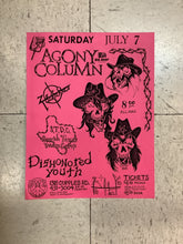 Load image into Gallery viewer, Agony Column at DMZ Clubhouse (Poster)