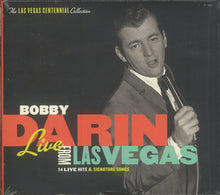 Load image into Gallery viewer, Bobby Darin : Live From Las Vegas (CD, Album, RE, Dig)