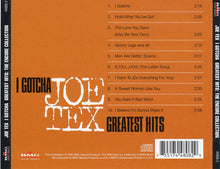 Load image into Gallery viewer, Joe Tex : I Gotcha Greatest Hits: The Encore Collection (CD, Comp)