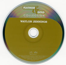 Load image into Gallery viewer, Waylon Jennings : Platinum & Gold Collection (CD, Comp, RM)