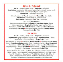 Load image into Gallery viewer, Joe Ely : Down On The Drag/Live Shots (CD, Comp, RE, RP)