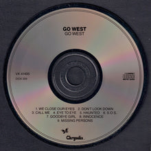 Load image into Gallery viewer, Go West : Go West (CD, Album)