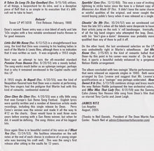 Load image into Gallery viewer, Dean Martin : The Lush Years/Relaxin' (CD, Comp)