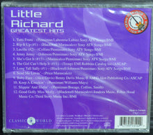 Load image into Gallery viewer, Little Richard : Greatest Hits (CD, Comp)
