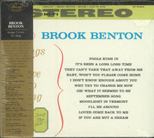 Load image into Gallery viewer, Brook Benton : Songs I Love To Sing (CD, Album, Ltd, RE, RM, Dig)