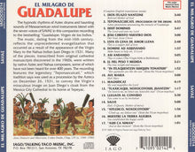 Load image into Gallery viewer, San Antonio Vocal Arts Ensemble : El Milagro De Guadalupe (CD)