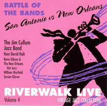 Load image into Gallery viewer, The Jim Cullum Jazz Band : Battle Of The Bands: San Antonio Vs. New Orleans (CD, Album)