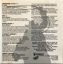 Load image into Gallery viewer, Don Walser And The Pure Texas Band : The Archive Series Vol. 1 (CD, Comp)