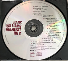 Load image into Gallery viewer, Hank Williams : Greatest Hits (CD, Comp)