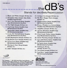 Load image into Gallery viewer, The dB's : Stands For DeciBels / Repercussion (CD, Comp)