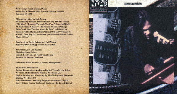 Buy Neil Young : Live At Massey Hall 1971 (CD) Online for a great