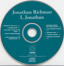 Load image into Gallery viewer, Jonathan Richman : I, Jonathan (CD, Album)