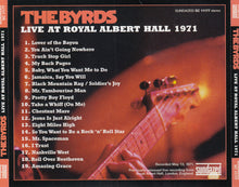 Load image into Gallery viewer, The Byrds : Live At Royal Albert Hall 1971 (CD, Album, Sli)