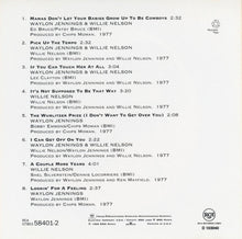 Load image into Gallery viewer, Waylon Jennings & Willie Nelson : Waylon & Willie (CD, Album, Club, RE, RM)