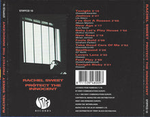 Load image into Gallery viewer, Rachel Sweet : Protect The Innocent (CD, Album)