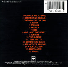 Load image into Gallery viewer, Leonard Bernstein, Stephen Sondheim, Original Broadway Cast* : West Side Story (CD, Album, RE, RP)