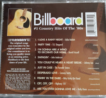 Load image into Gallery viewer, Various : Billboard #1 Country Hits Of The '80s (CD, Comp, RM)