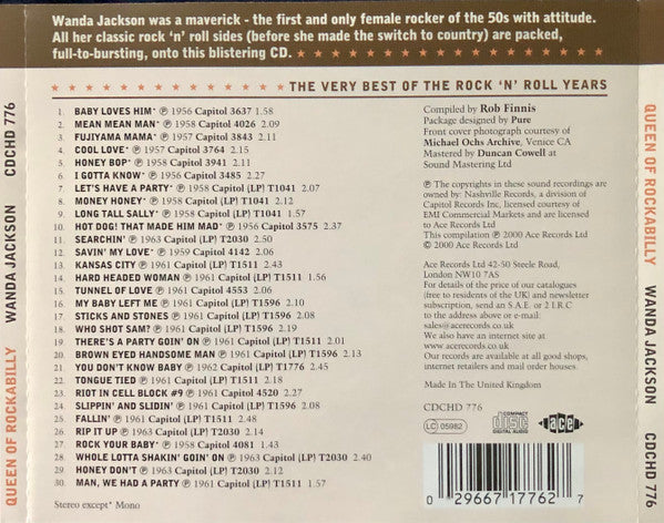 Buy Wanda Jackson : Queen Of Rockabilly (The Very Best Of The Rock