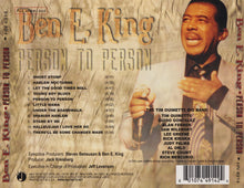 Load image into Gallery viewer, Ben E. King : Person To Person (Live At The Blue Note) (CD, Album)