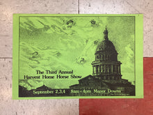 Load image into Gallery viewer, 3rd Annual Harvest Home Horse Show at Manor Downs - 1975 (Poster)