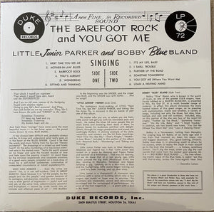 Little Junior Parker, Bobby Bland : The Barefoot Rock And You Got Me (Double Feature) (LP, Album, Comp, RE)