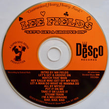 Load image into Gallery viewer, Lee Fields : Lets Get A Groove On (CD, Album)