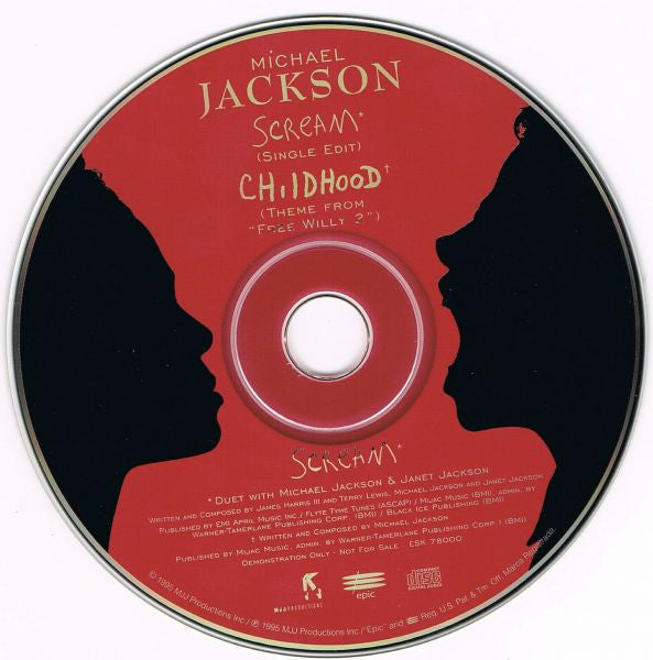 Buy Michael Jackson Duet With Janet Jackson : Scream / Childhood